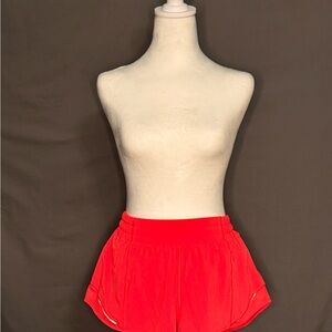 Lululemon Hot Pink Hotty Hot 2.5” Shorts Size 10 NWOT